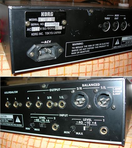 Korg-Wavestation A/D with user manuals